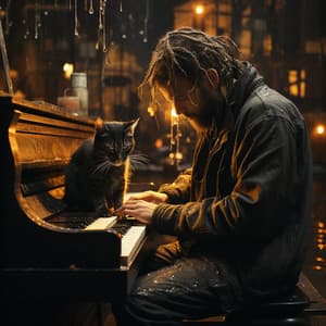 La Perfecta Compañía Gatuna Con La Lluvia Y El Piano - Plectrasónicos