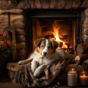 Calmante Junto Al Fuego Para Perros: Tonos Tranquilizadores De La Chimenea - Suave por naturaleza