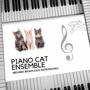 Piano Cat Ensemble: Melodic Resonance with Felines - Piano Jazz Collection