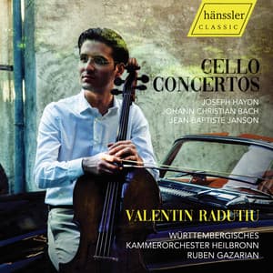Haydn, Bach & Janson: Cello Concertos - Valentin Radutiu