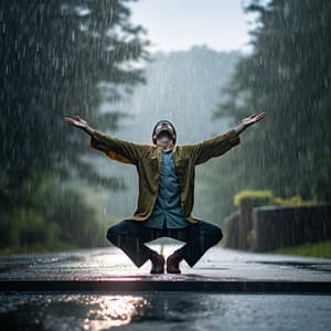 Rain Asana: Harmonic Yoga Rhythm - Lotus Frequencies