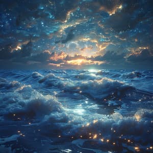 Océano Nocturno: Ritmos De Sueño Binaurales - Música Para Dormir Profundo