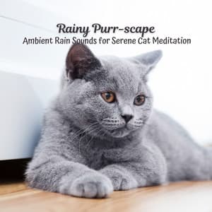 Rainy Purr-scape: Ambient Rain Sounds for Serene Cat Meditation - The Power of Rain