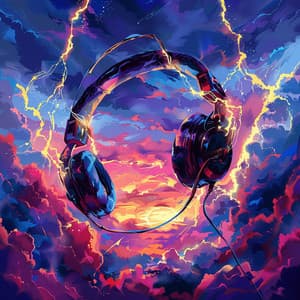 Music Amidst Thunder: Echoes of Power - Solfeggio Frequencies Sacred