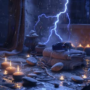 Massage in Thunder: Soothing Sound Waves - Ultimate Massage Music Ensemble