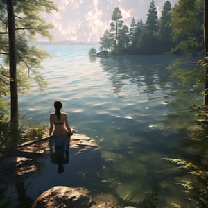Quiet Waters Music for Meditative Relaxation - Embracing Sounds