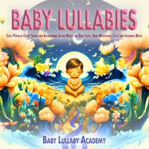 Baby Lullabies - Chill Popular Cover Songs and Background Ocean Waves for Baby Sleep, Baby Meditation, Colic and Insomnia Music - Baby Lullaby Academy