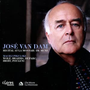 Recital at La Monnaie / De Munt - José van Dam