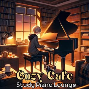 Cozy Cafe Piano Lounge for Study - Exam Study Piano Music Guys