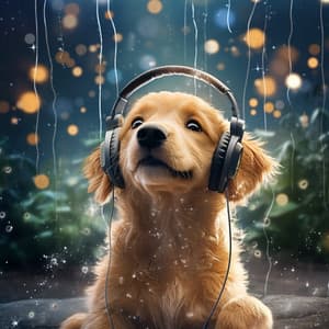 Rain Stroll: Dogs Relaxing Melodies - Dog Music Hour