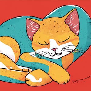 Snooze Symphony: Relaxing Melodies for Cozy Cats - Cat Music Hour