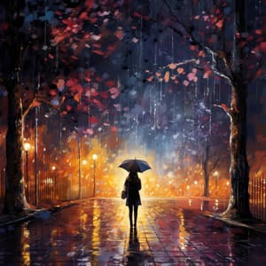 Rainy Meditation Oasis: Mindful Drizzle Melodies - Nature Calm