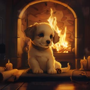 Melodías Del Fuego: Melodías Pacíficas Para Perros - Música tranquila para perros