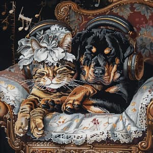 Erlesene Haustierbetreuung - Musik für Katzen TA