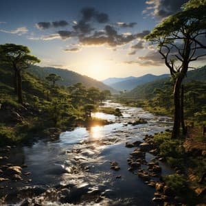 Música Para Alivio Del Estrés: Recitativo Sereno Del Arroyo - Sonido natural del bosque