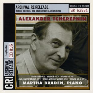 Alexander Tcherepnin: Piano Works - Alexander Tcherepnin