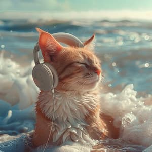 Binaural Ocean Purr: Cats Soothing Tunes - Relax My Kitten