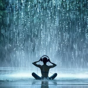 Rains Quiet Balance: Yoga Serene Sounds - Yoga Music Reflections