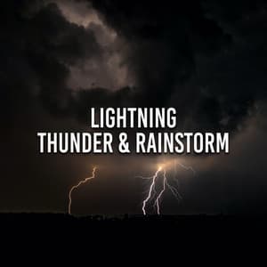 Lightning, Thunder & Rainstorm - Rainforest Sounds