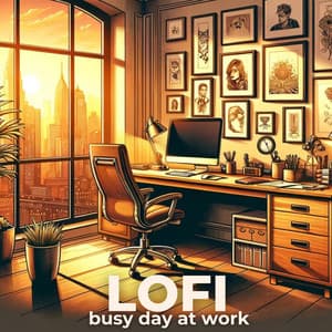 Lofi Busy Day at Work - Office Music Experts