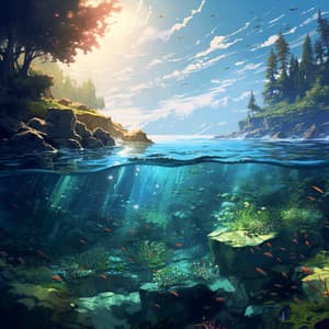 Sinfonía De Aguas Naturales: Un Tributo A Las Aguas Serenas - Ruido de la naturaleza