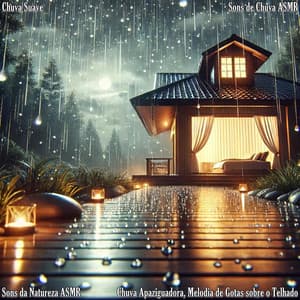 Chuva Apaziguadora, Melodia de Gotas Sobre o Telhado - Chuva Suave