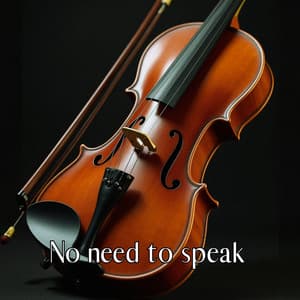 No Need to Speak - Violin Music