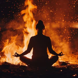 Resplandor Del Fuego: Serenidad Para La Relajación - Perra total relajarse