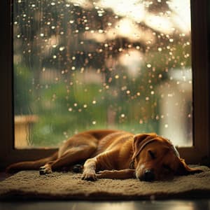 Sonidos Relajantes De Lluvia Para Perros: Lluvia Suave - Olas de música para perros