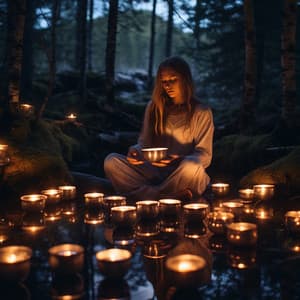 Tranquilidad De Los Cuencos Forestales: Armonía Productiva Del Lugar De Trabajo - Guru de música tranquila