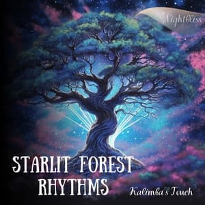 Starlit Forest Rhythms: Kalimba's Touch - Nightbliss