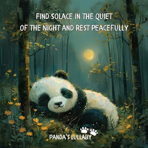 Find Solace in the Quiet of the Night and Rest Peacefully - Panda's Lullaby