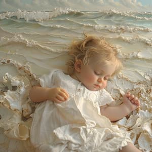 Mareas Somnolientas: Ondas De Sueño Del Bebé - Bebé del sueño del sonido del océano