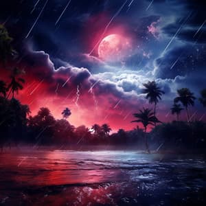 Thunder's Melodic Tranquility: Serene Spa Sounds - Brahms Lullabies