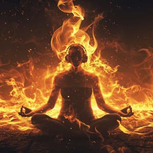 Fire's Zen: Meditation Music Flow: - Meditation Music Legends