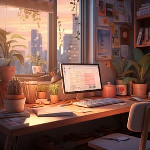 Sesión De Estudio Lofi: Melodías De Concentración Tranquilas - Gurú del HipHop LoFi