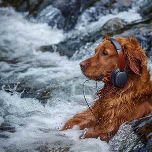 Canine Creek: Dogs Water Play Tunes - Music for Calming Dogs