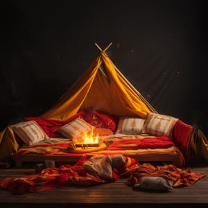 Firelit Slumber Melodies: Musical Embers - Sweet Dreamz