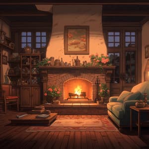 Recitativo Acogedor Del Hogar: Balada De La Llama Radiante - Grabaciones relajantes de la Naturaleza