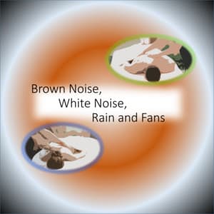 Brown Noise, White Noise, Rain and Fans - Effervescent Meditations