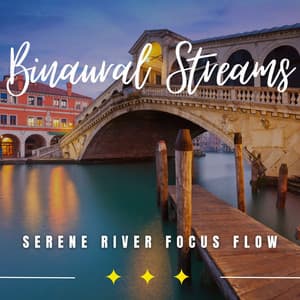 Flowing Waters: Binaural Focus Serenades - Trickling Water Soundscape