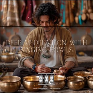 Deep Meditation with Singing Bowls - Tibetan Singing Bowls & Chakra Balancing