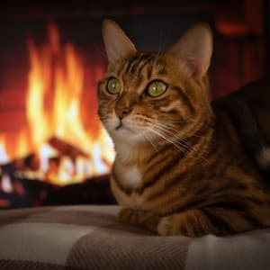 Purrfect Nature Retreat: Binaural Melodies for Cats - Ambient Tech