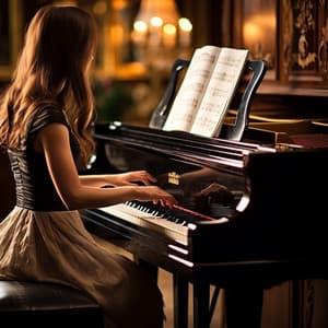 Piano's Mindful Focus: Calming Music for Study - Focus
