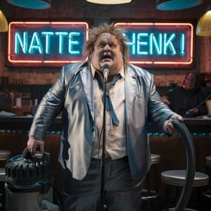 Natte Henk: Me piemel zit vast in de stofzuiger! - De Tekentovenaar