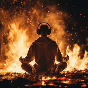 Relaxation by Binaural Fire: Harmonic Voices - Relaxing Med Waves