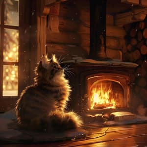 Serenidad Del Fuego: Relajación Para Gatos - Música relajante para gatitos