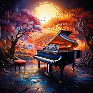 Gentle Harmonies: Piano's Soothing Voice - Binaural Beats Universe