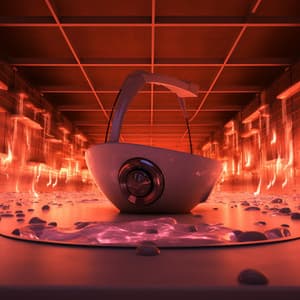 Fire Spa: Soothing Melody Symphony - AURORA.DRONE