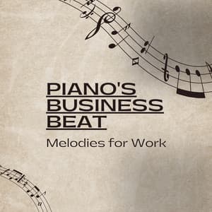 Piano's Business Beat: Melodies for Work - Co-Working Music Playlist